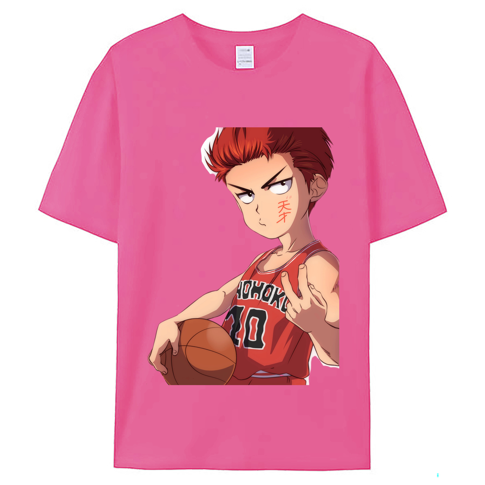 （画像用） SLAM DUNK／スラムダンク レディースカジュアルプリントTシャツ（綿100％）